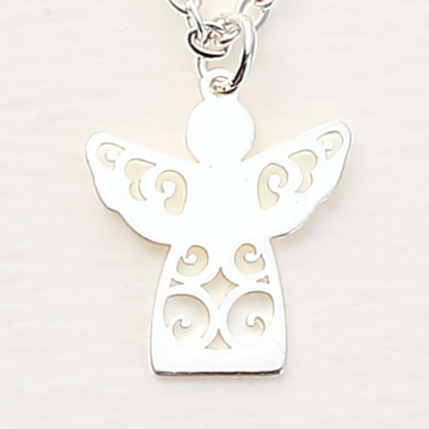 Crystals by HCA-Classic-Ketting-Verzilverd-Engel