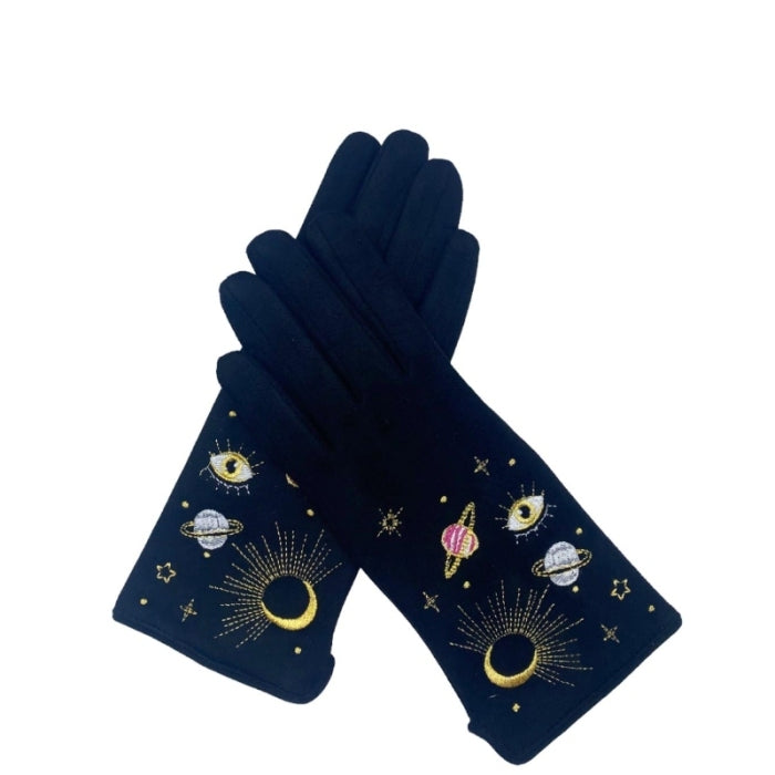 House of disaster-After Dark-Handschoenen-Geborduurd