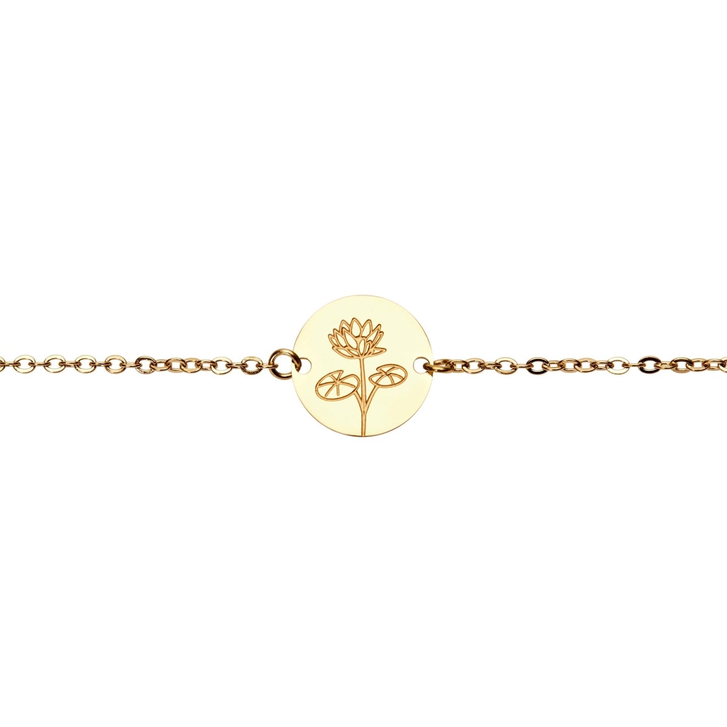 Crystals by HCA-Armband-Your flower-Waterlelie-Juli