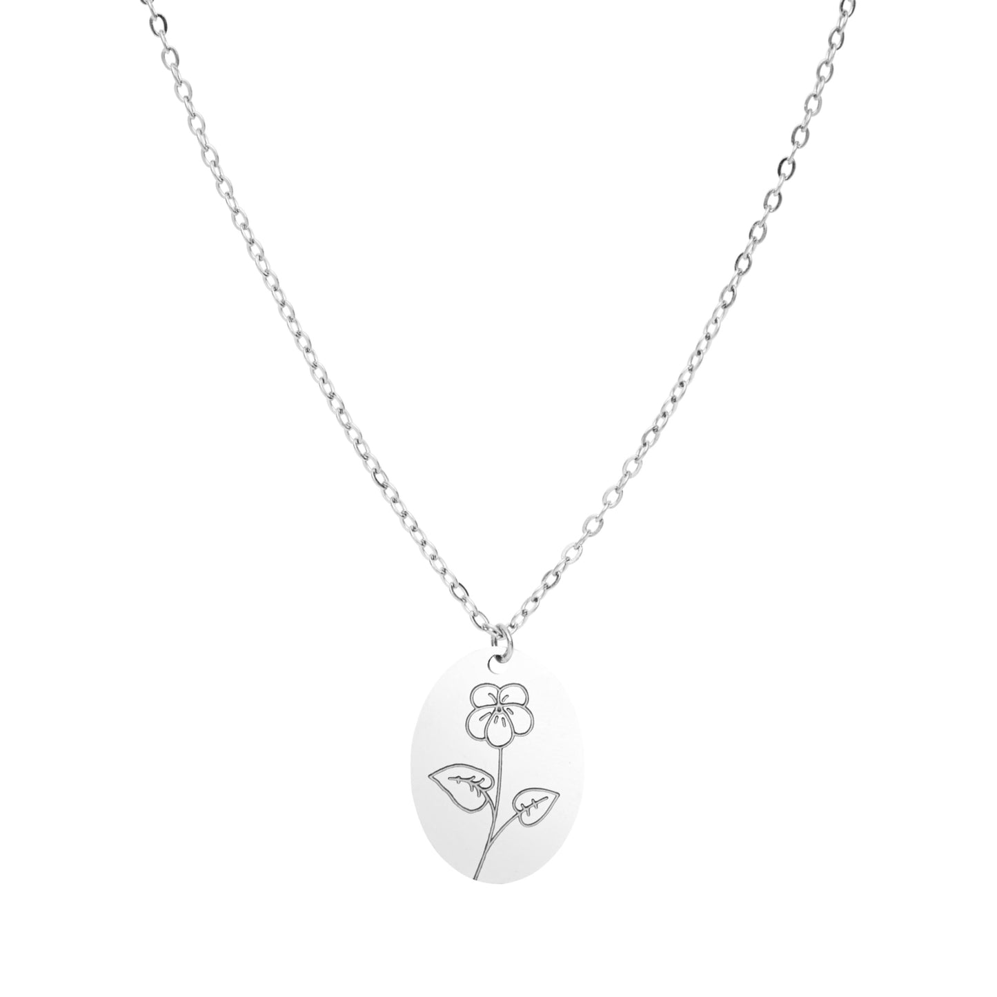 Crystals by HCA-Ketting-Your flower-Violet-Februari