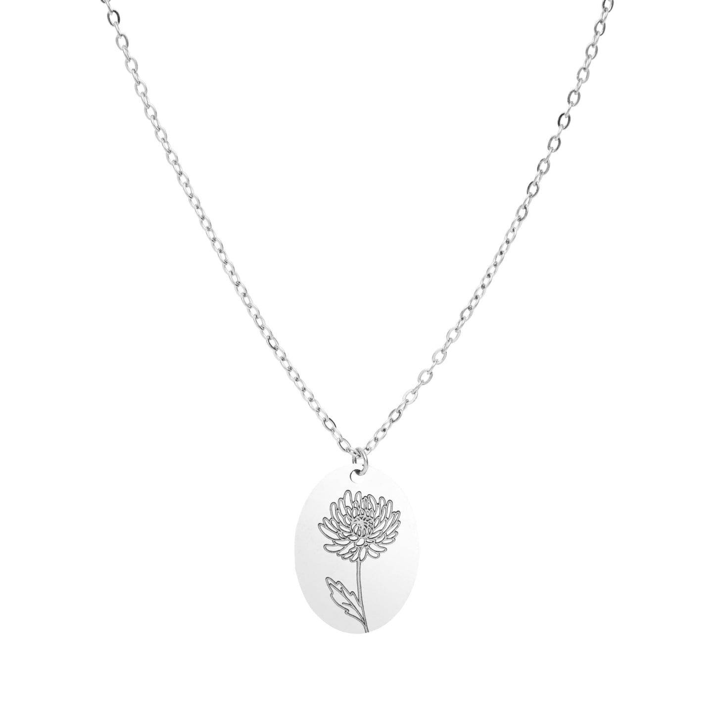 Crystals by HCA-Ketting-Your flower-Chrysant-November