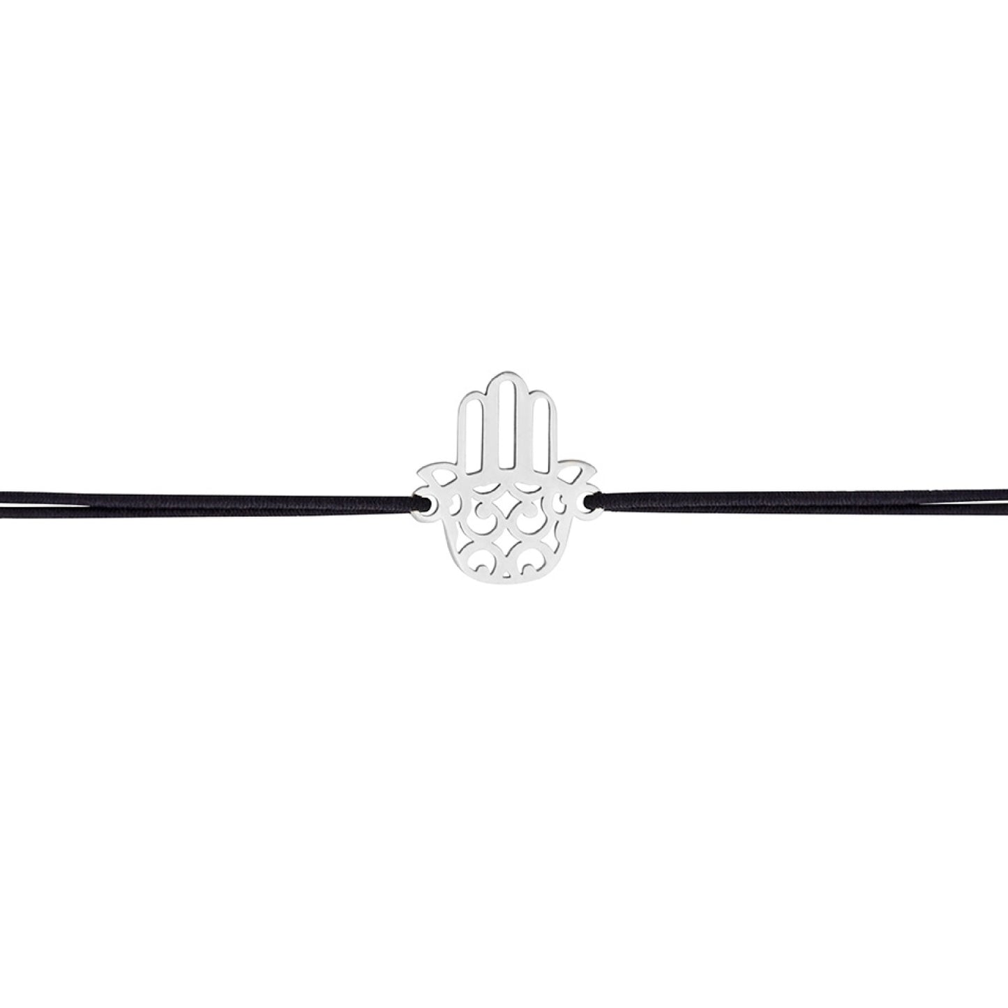 Wenskaart met armband-Little Companion-Hand-Roestvrij staal