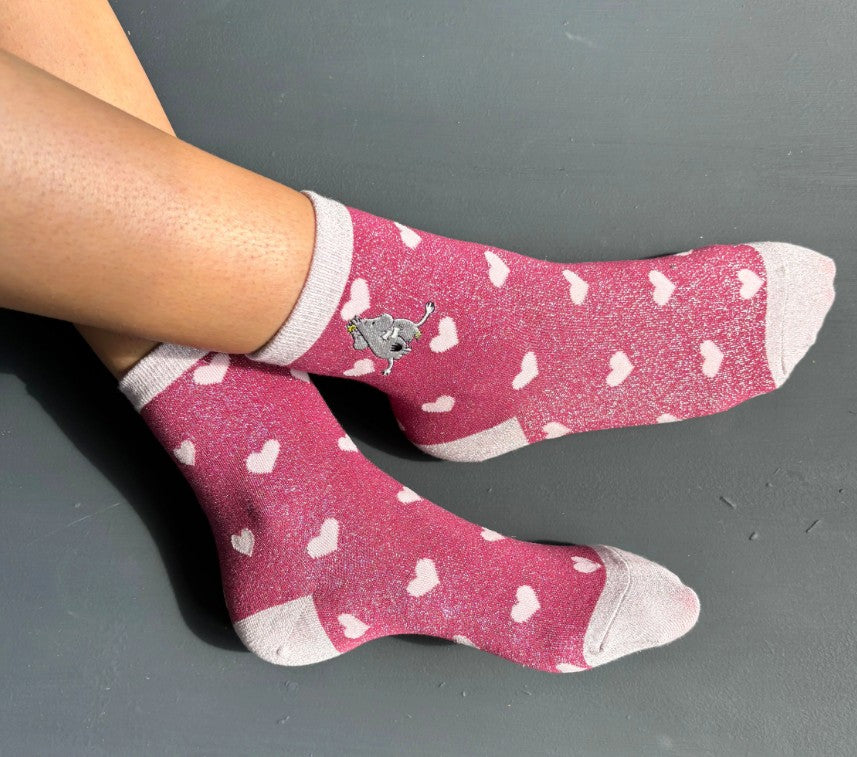 Moomin Love glitter sokken