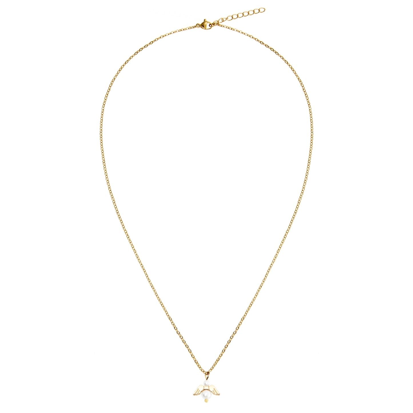 Crystals by HCA-Ketting-An angel for you-Verguld
