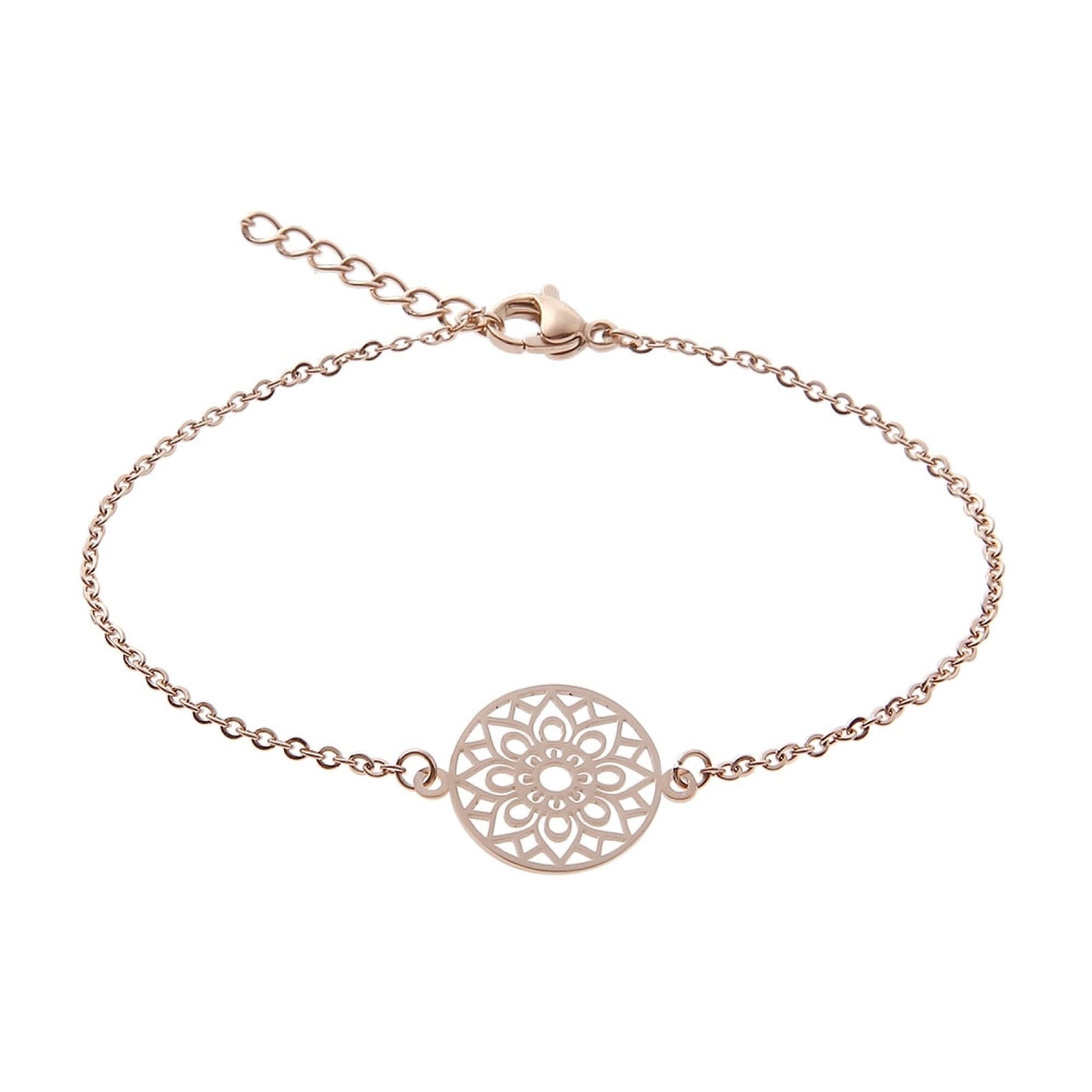 Crystals by HCA-Armband - Roségoud- Mandala Of Luck