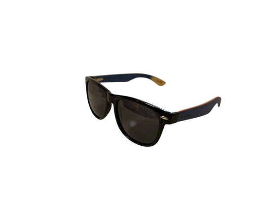 MG Luna-Zonnebril (1501-8)-Echt hout-Gratis etui