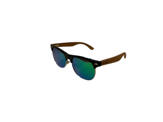 MG Luna-Zonnebril (1503M-1)-Echt hout-Gratis etui