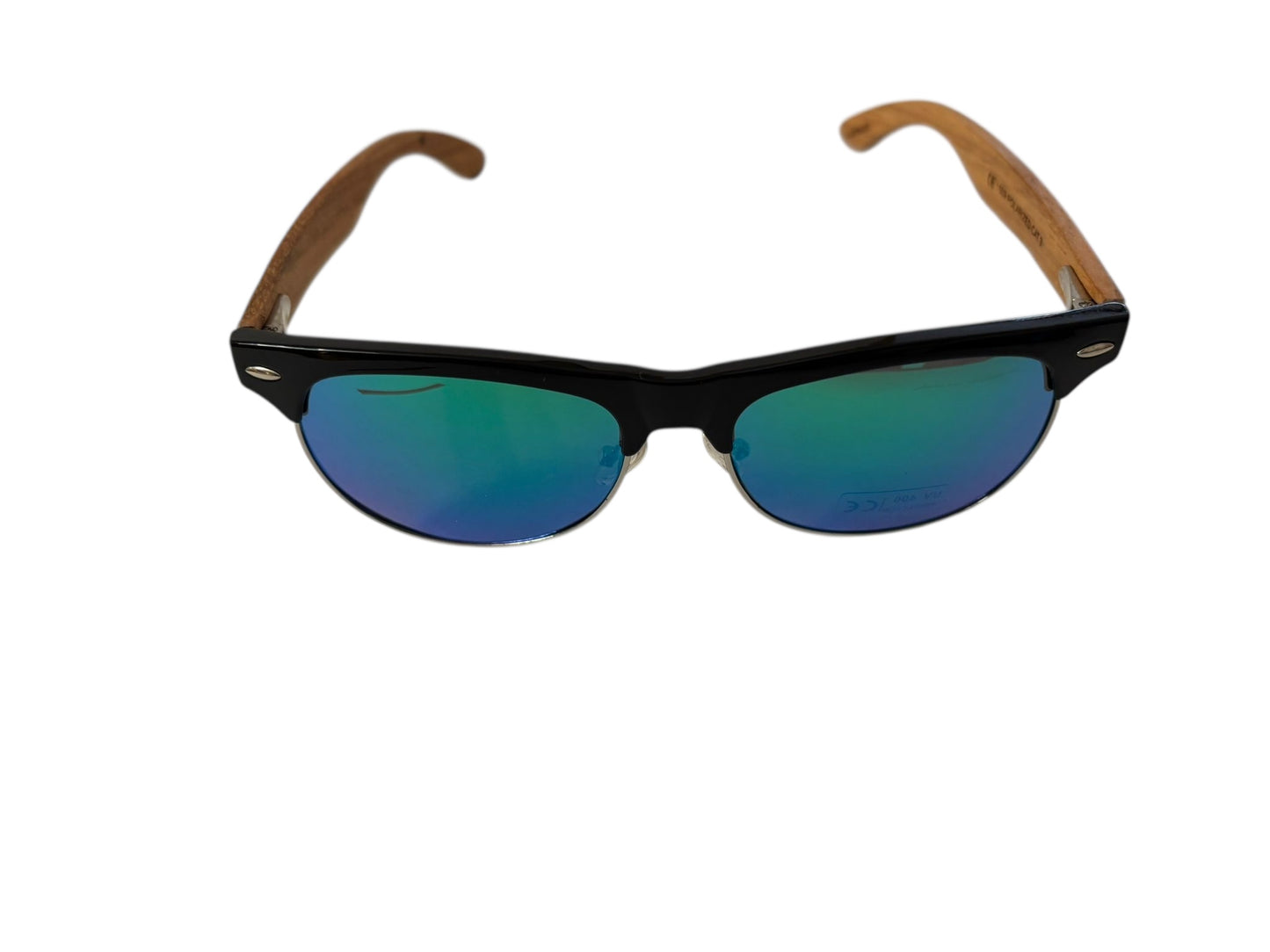 MG Luna-Zonnebril (1503M-1)-Echt hout-Gratis etui