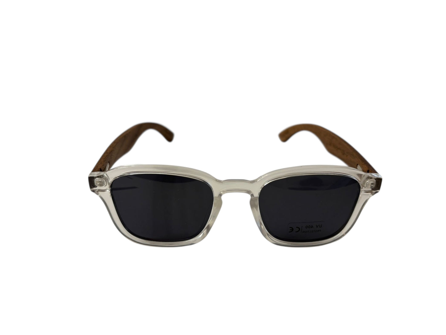 MG Luna-Zonnebril (1510-3)-Echt hout-Gratis etui