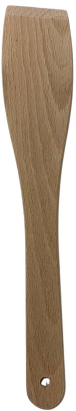 Houten spatel - bakspaan- bakspatel - 30 cm - beukenhout