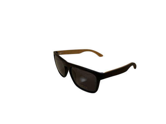 MG Luna-Zonnebril (1585-1)-Echt hout-Gratis etui