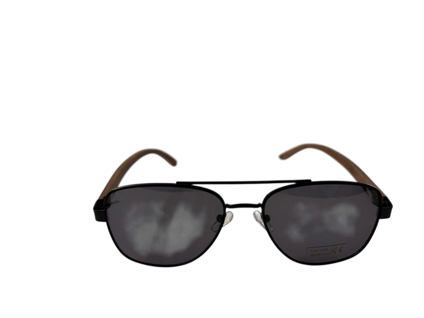 MG Luna-Zonnebril (1717-11)-Echt hout-Gratis etui