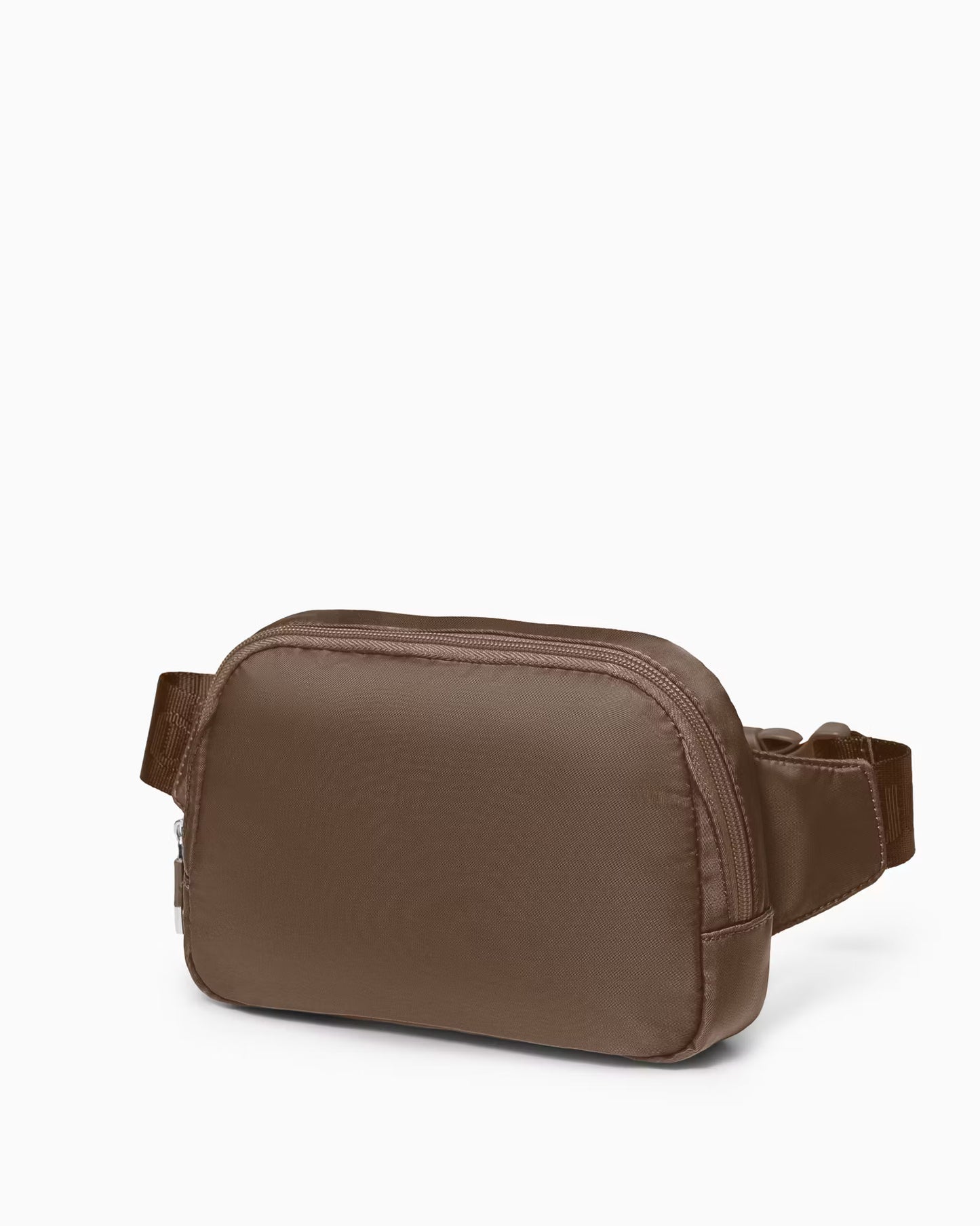 Puccini-Bruine stoffen heuptas-cross body bag