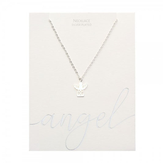 Crystals by HCA-Classic-Ketting-Verzilverd-Engel