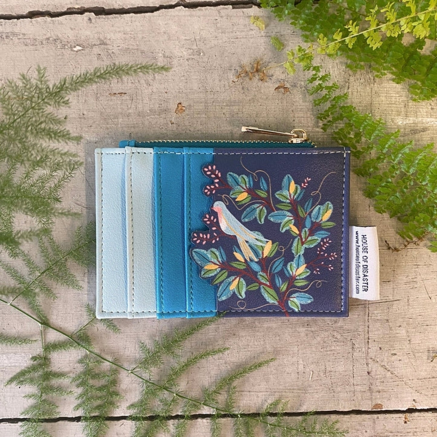 House of Disaster-Secret Garden-Portemonnee-Vogels