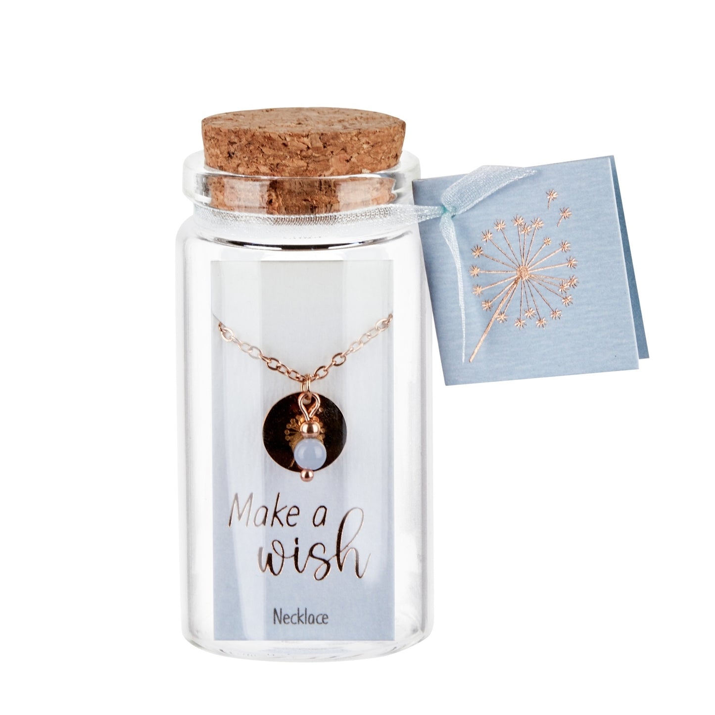 Crystals by HCA-Ketting-Make a wish-Roségoud-Angeliet