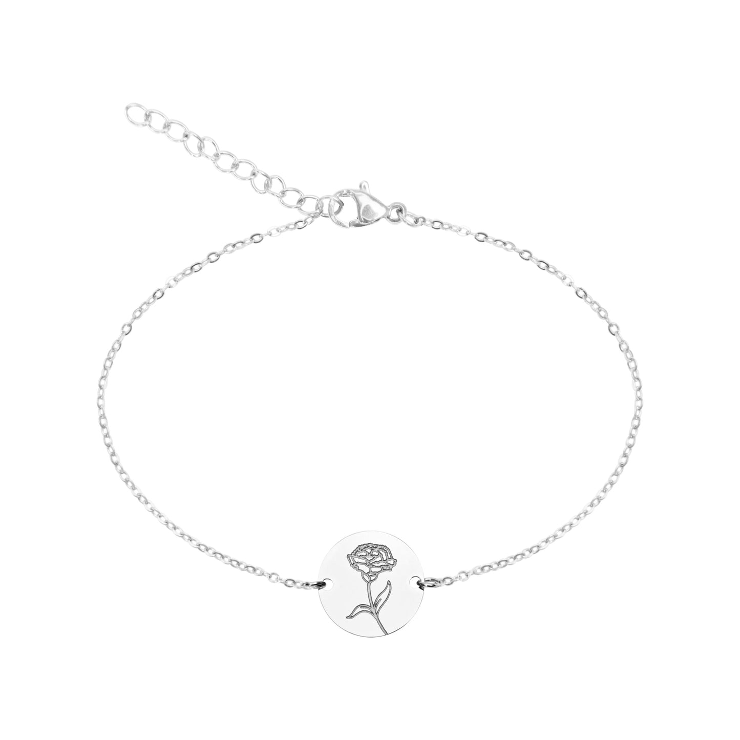 Crystals by HCA-Armband-Your flower-Carnatie-Januari