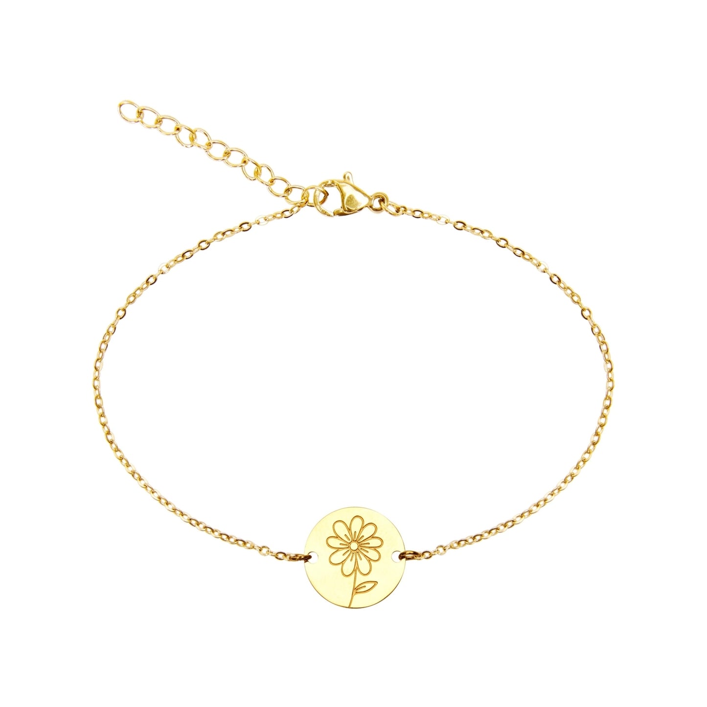 Crystals by HCA-Armband-Your flower-Margriet-April