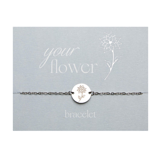 Crystals by HCA-Armband-Your flower-Kerstster-December