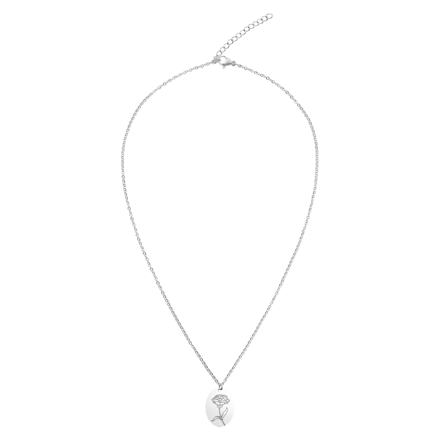 Crystals by HCA-Ketting-Your flower-Carnatie-Januari