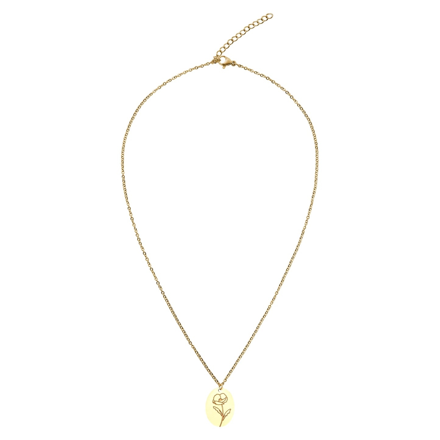 Crystals by HCA-Ketting-Your flower-Klaproos-Augustus