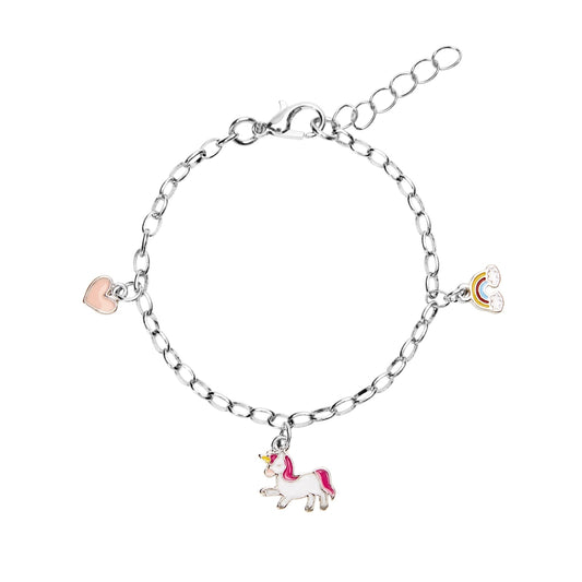 Crystals by HCA-Armband-3 hangers-Happy Kids-Unicorn