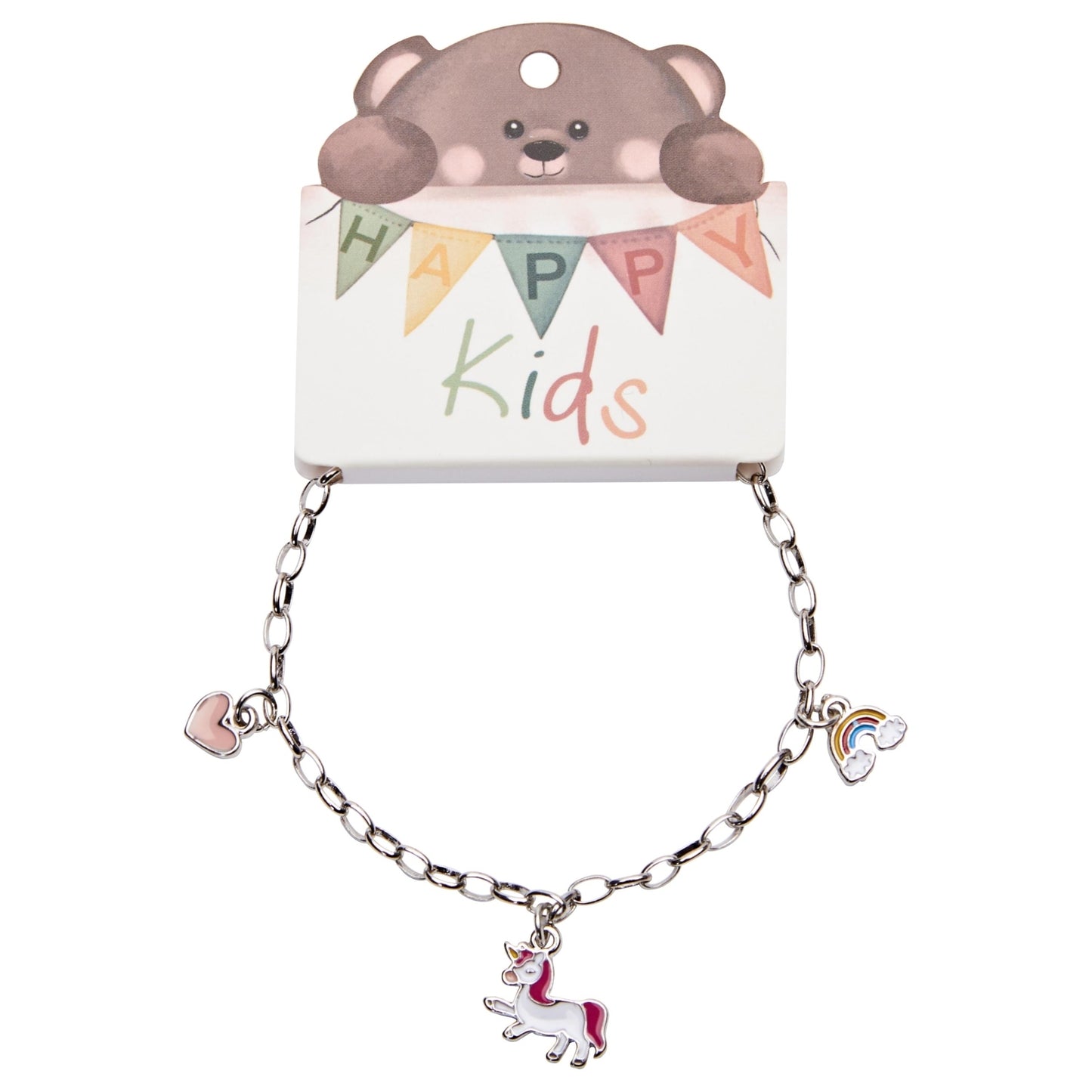 Crystals by HCA-Armband-3 hangers-Happy Kids-Unicorn