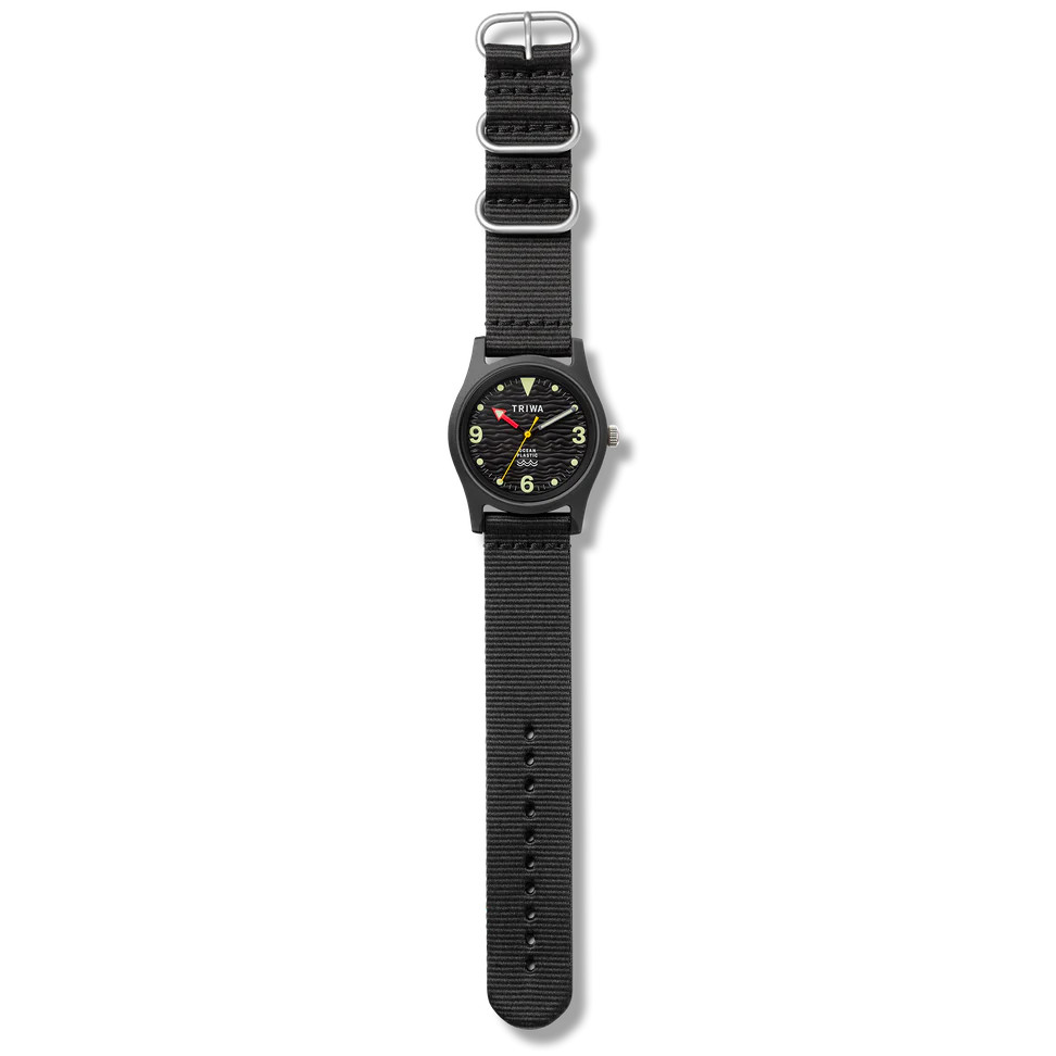 Triwa-Ocean Plastic Octopus Black