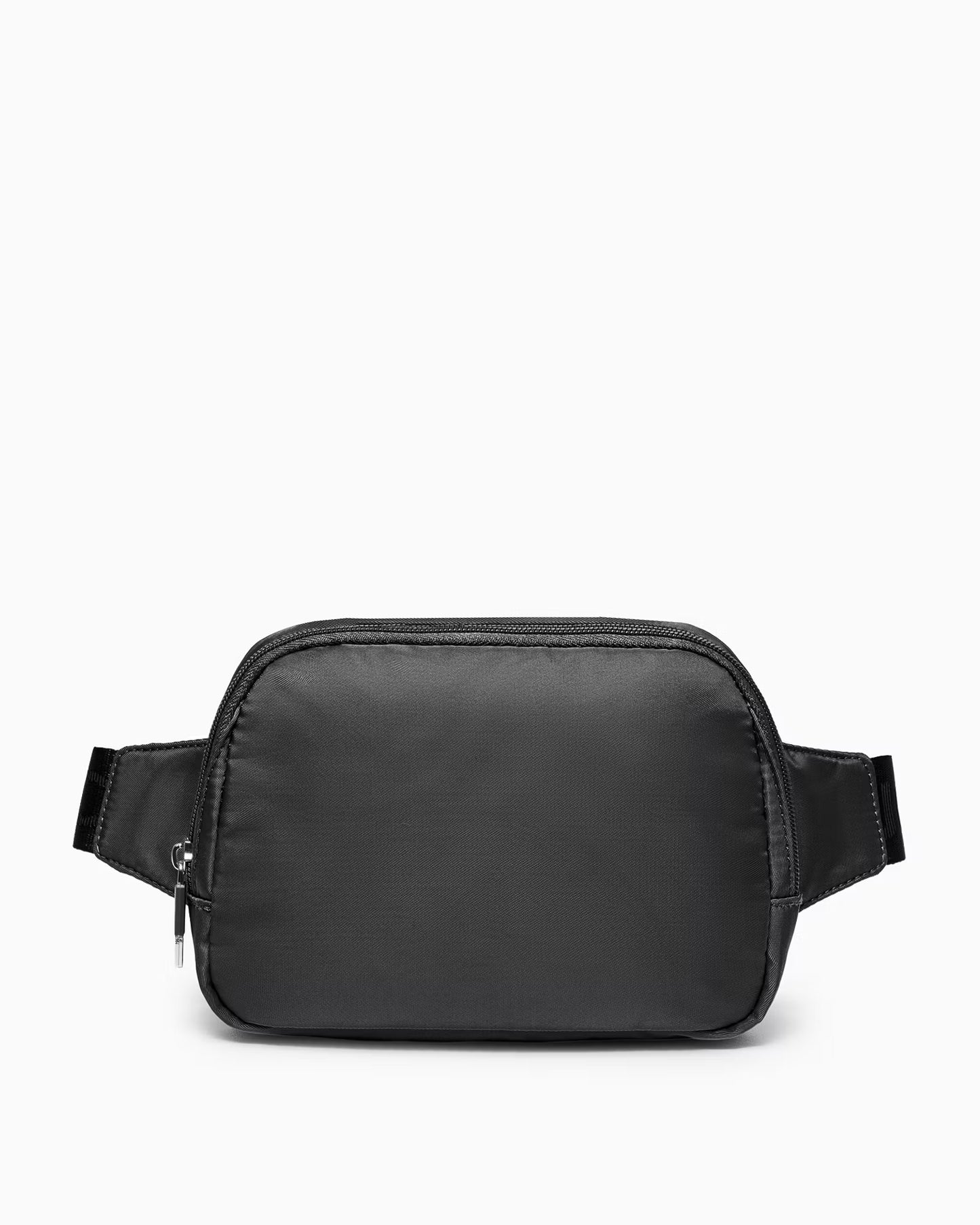 Puccini-Zwarte stoffen heuptas-cross body bag