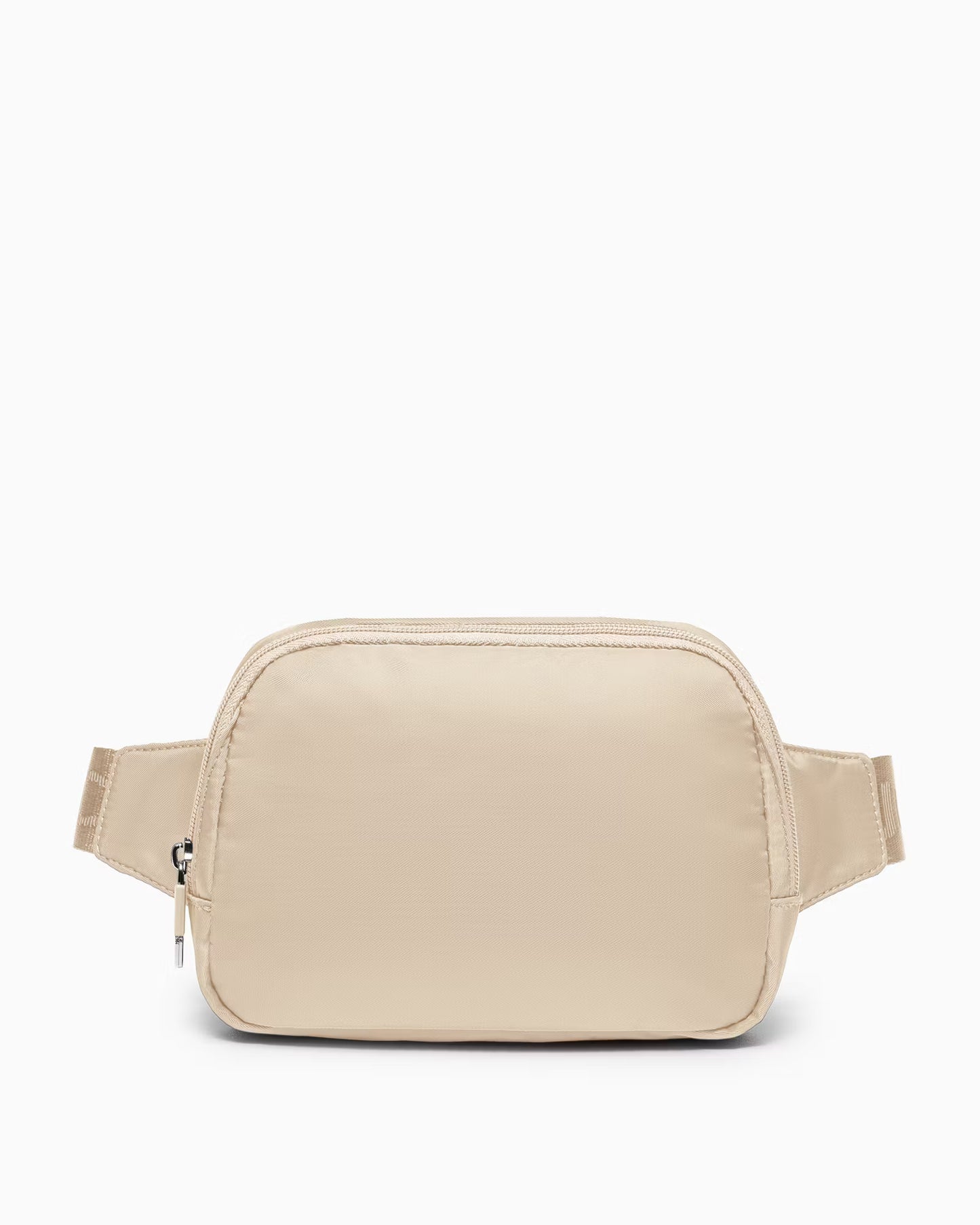 Puccini-Beige stoffen heuptas-cross body bag
