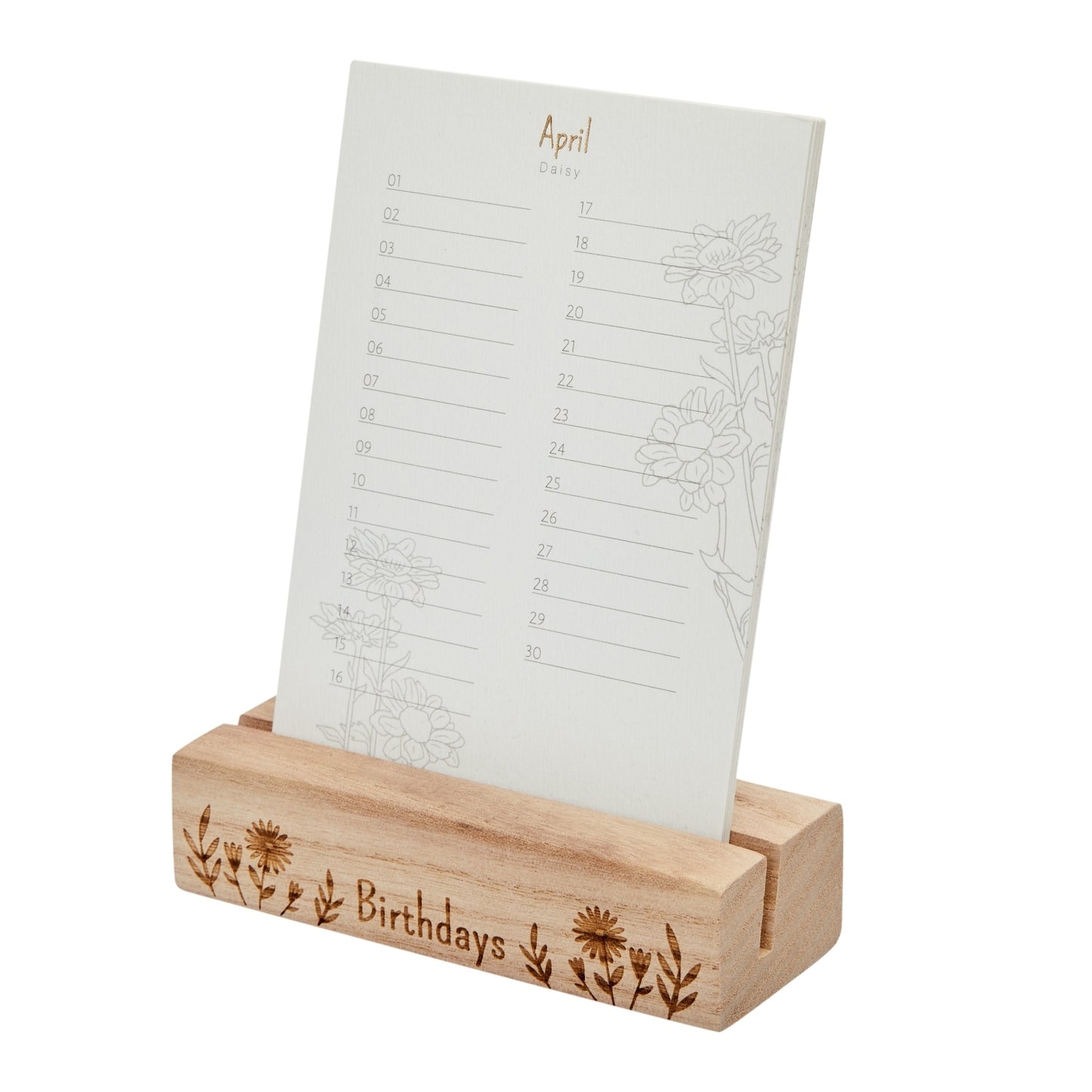 Crystals by HCA Birthday Calendar