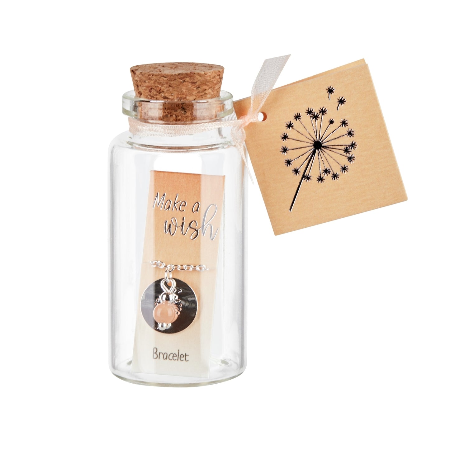 Crystals by HCA-Armband-Make a wish-Verzilverd-Zonnesteen