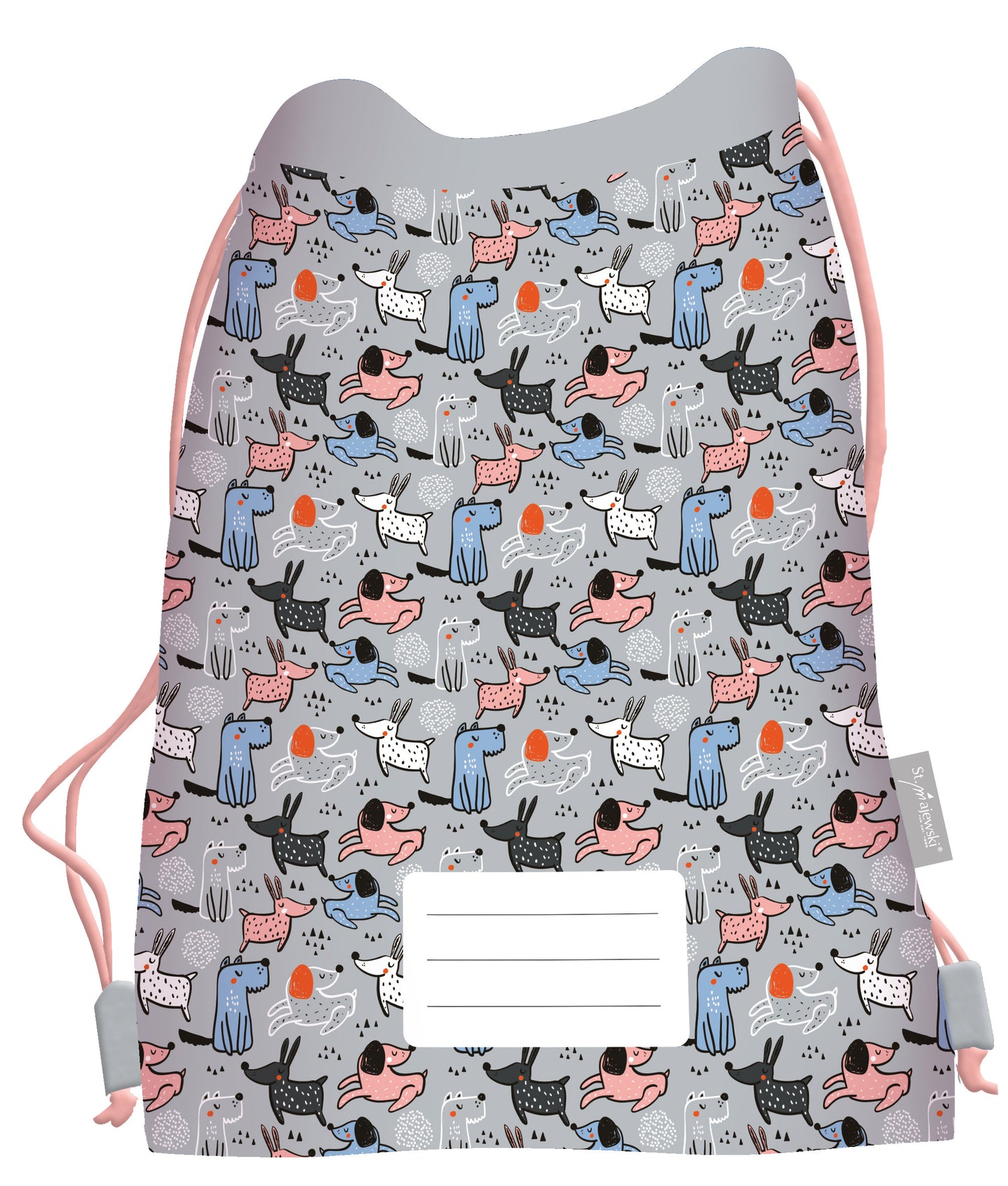 My Little Friend - gymtas - rugzak - sporttas - 43x32 cm - zwemtas - puppy