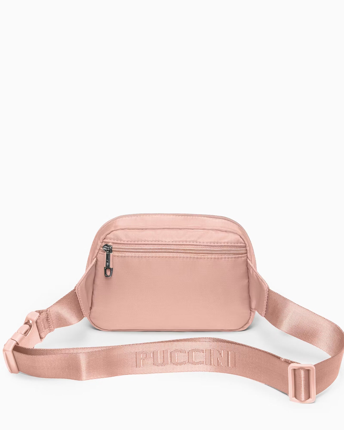 Puccini-Roze stoffen heuptas-cross body bag