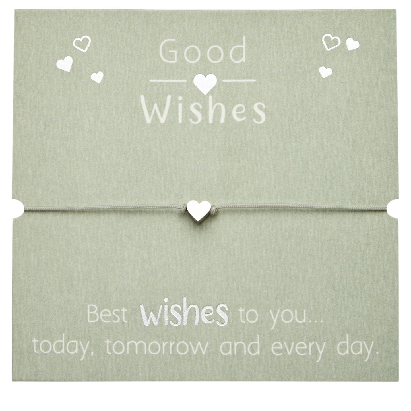 Crystals by HCA-Armband-Good Wishes-Roestvrij staal-Hart