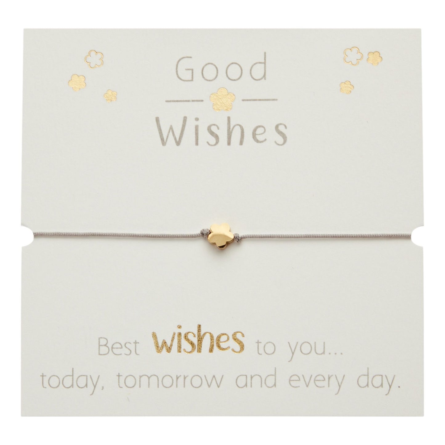 Crystals by HCA-Armband-Good Wishes-Verguld-Bloem