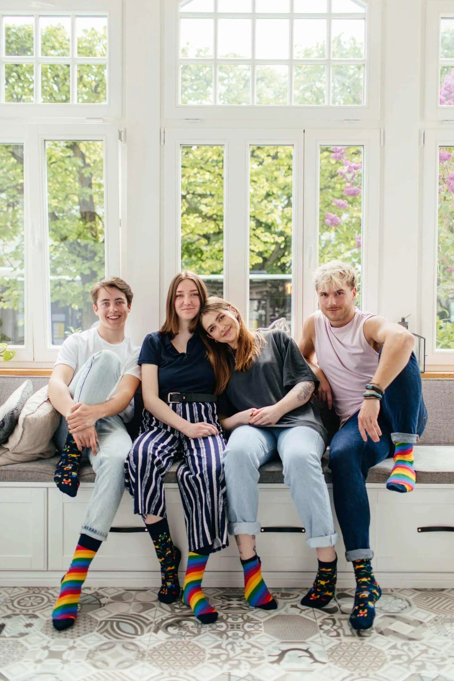 Many Mornings - Sokken - Over The Rainbow - 39-42