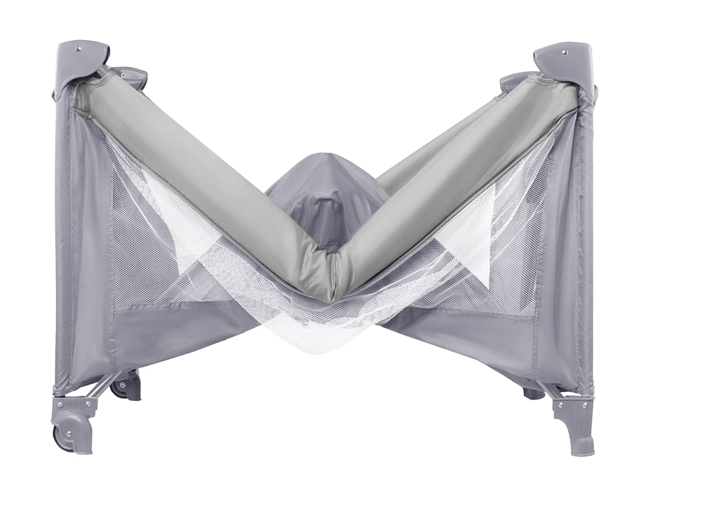 MalPlay-Luno-Reisbedje & Box 2-in-1 – Wieltjes – Inclusief Draagtas