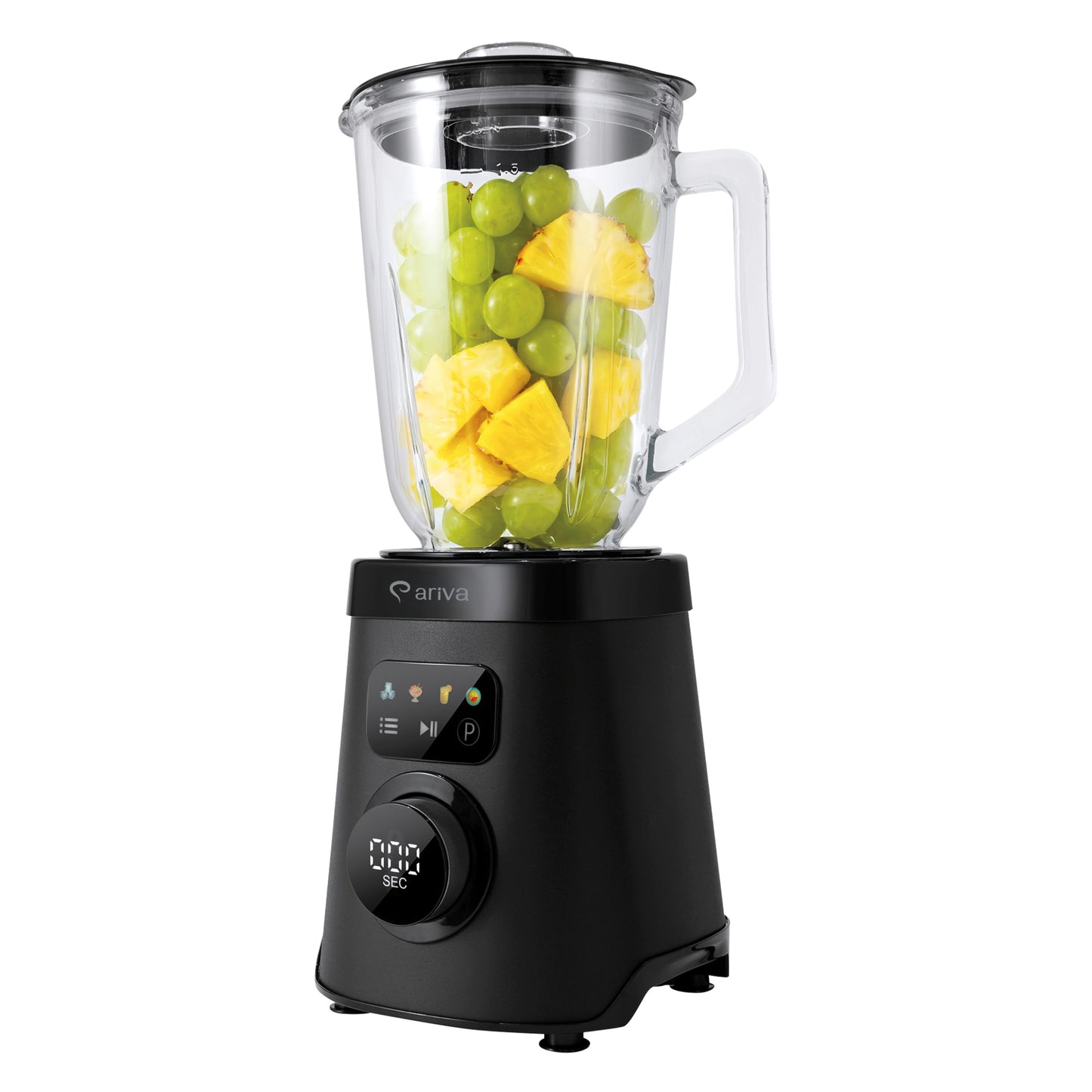 ARIVA-Blender-1500W-1.5L-2 in 1-250G kruidenmolen-Ook voor koffiebonen-Auto clean-RVS