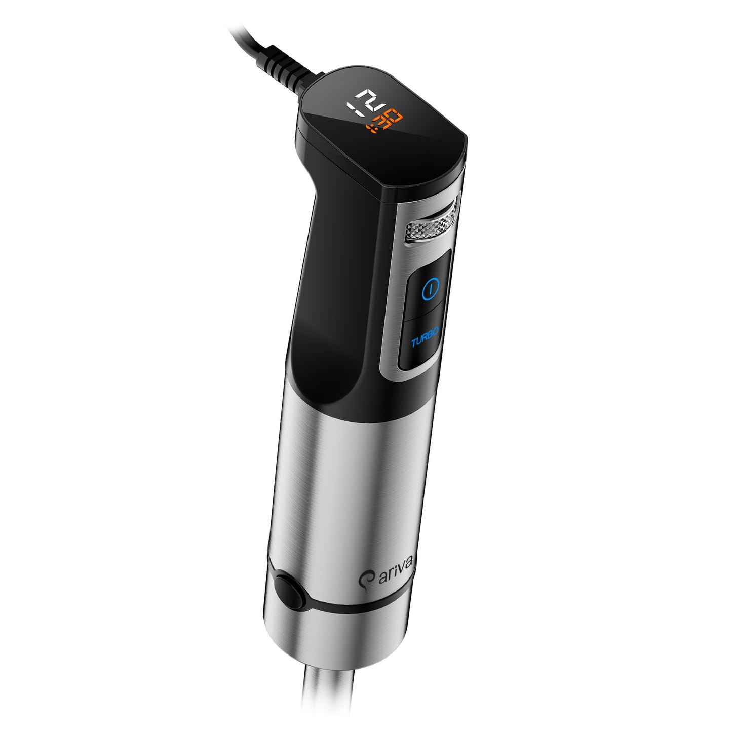 ARIVA-Staafmixer-Led-display-1500W-Mixen, hakken, blenden-Titanium mes-Timer