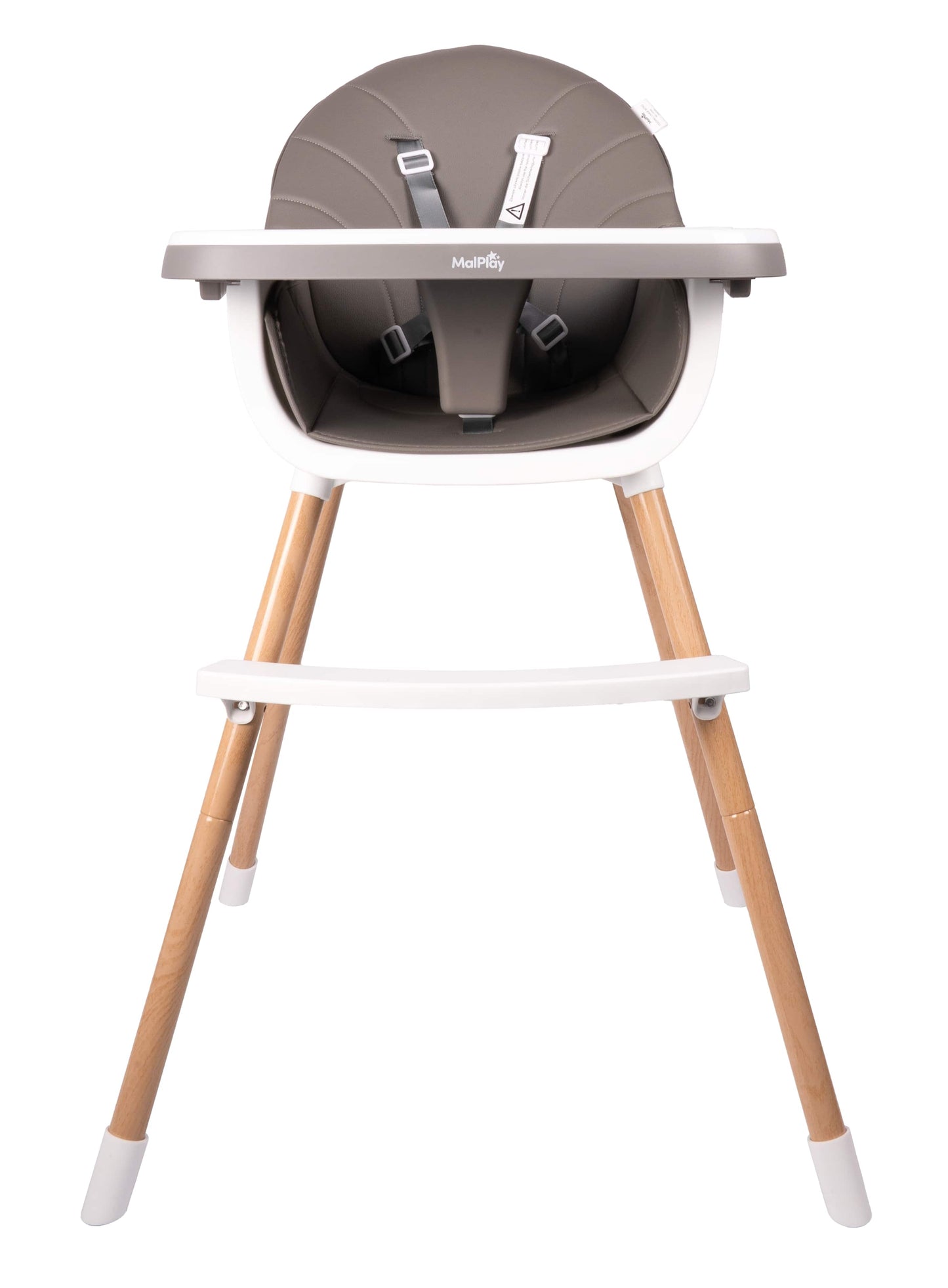 MalPlay-BITEO-Kinderstoel-Grijs