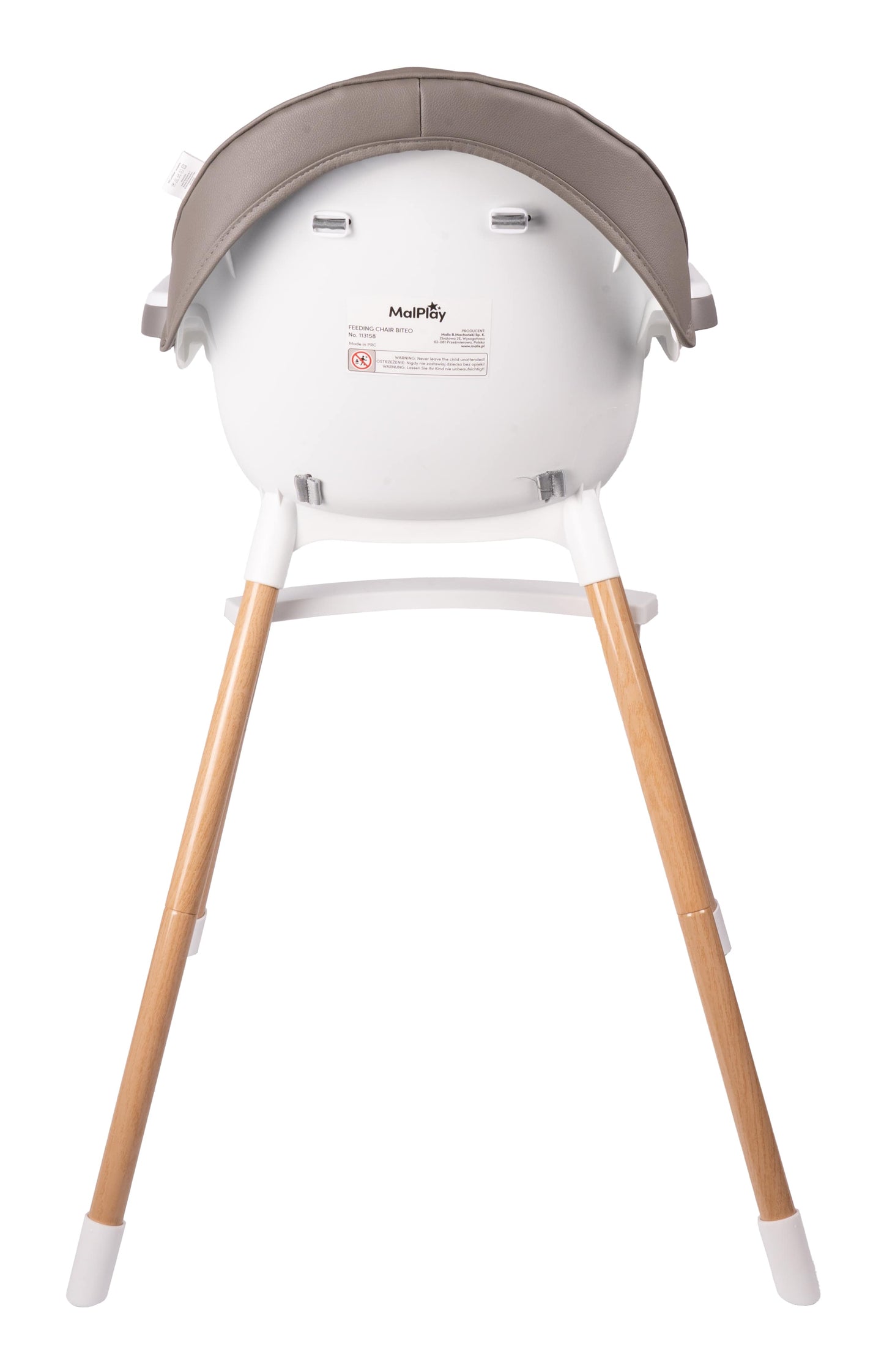 MalPlay-BITEO-Kinderstoel-Grijs