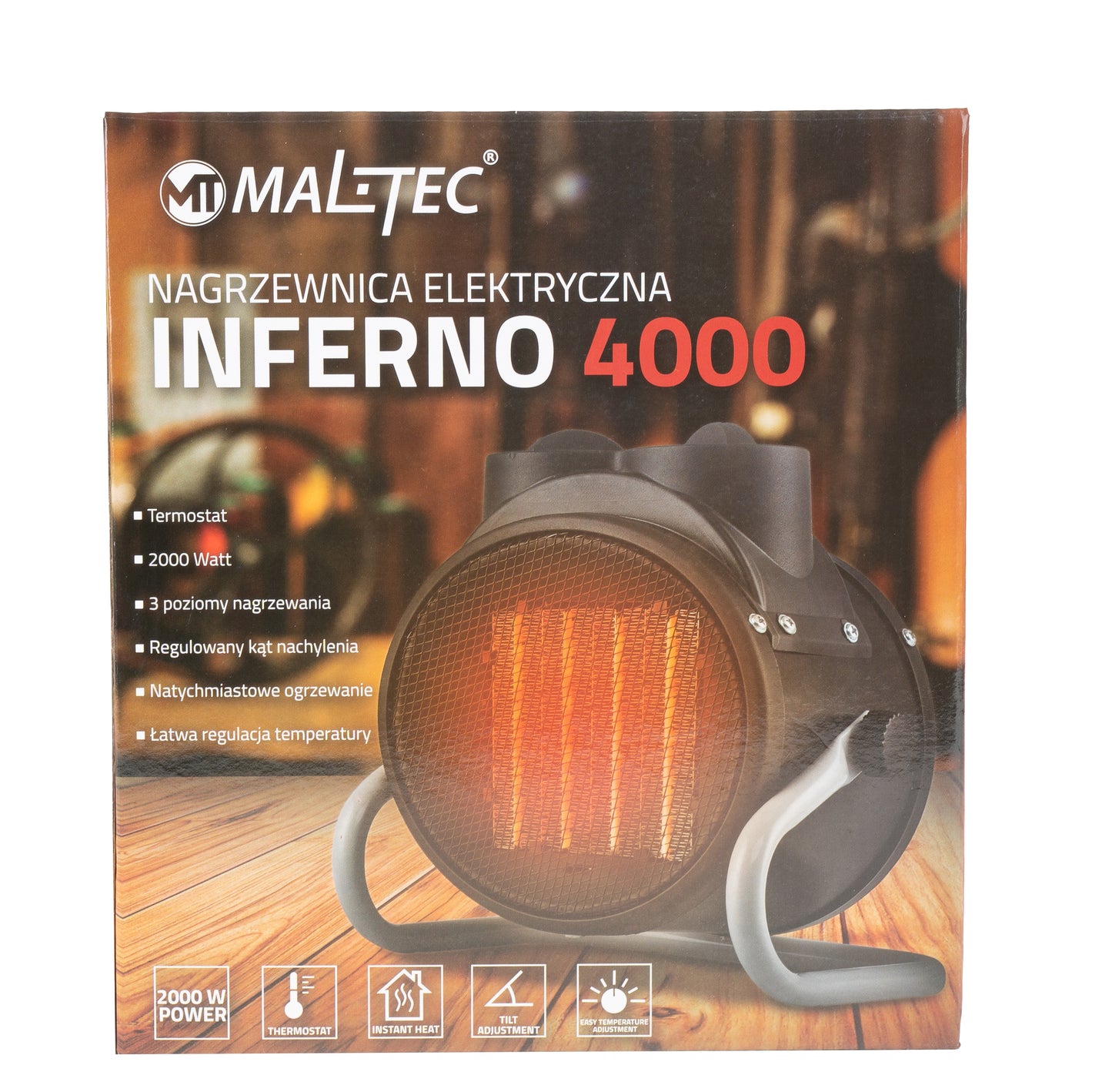 MalTec-INFERNO4000-2kW-Elektrische werkplaatskachel