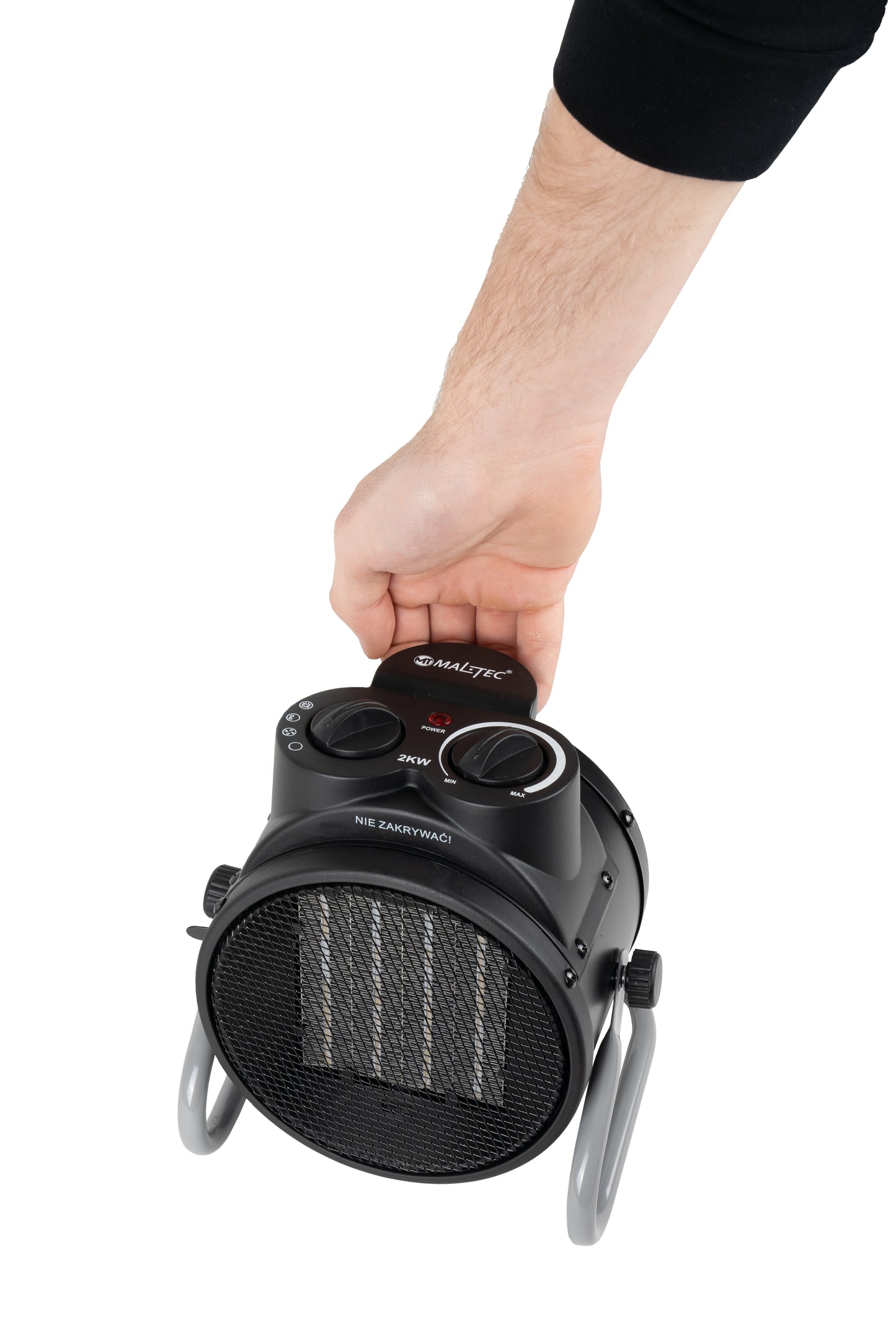 MalTec-INFERNO4000-2kW-Elektrische werkplaatskachel