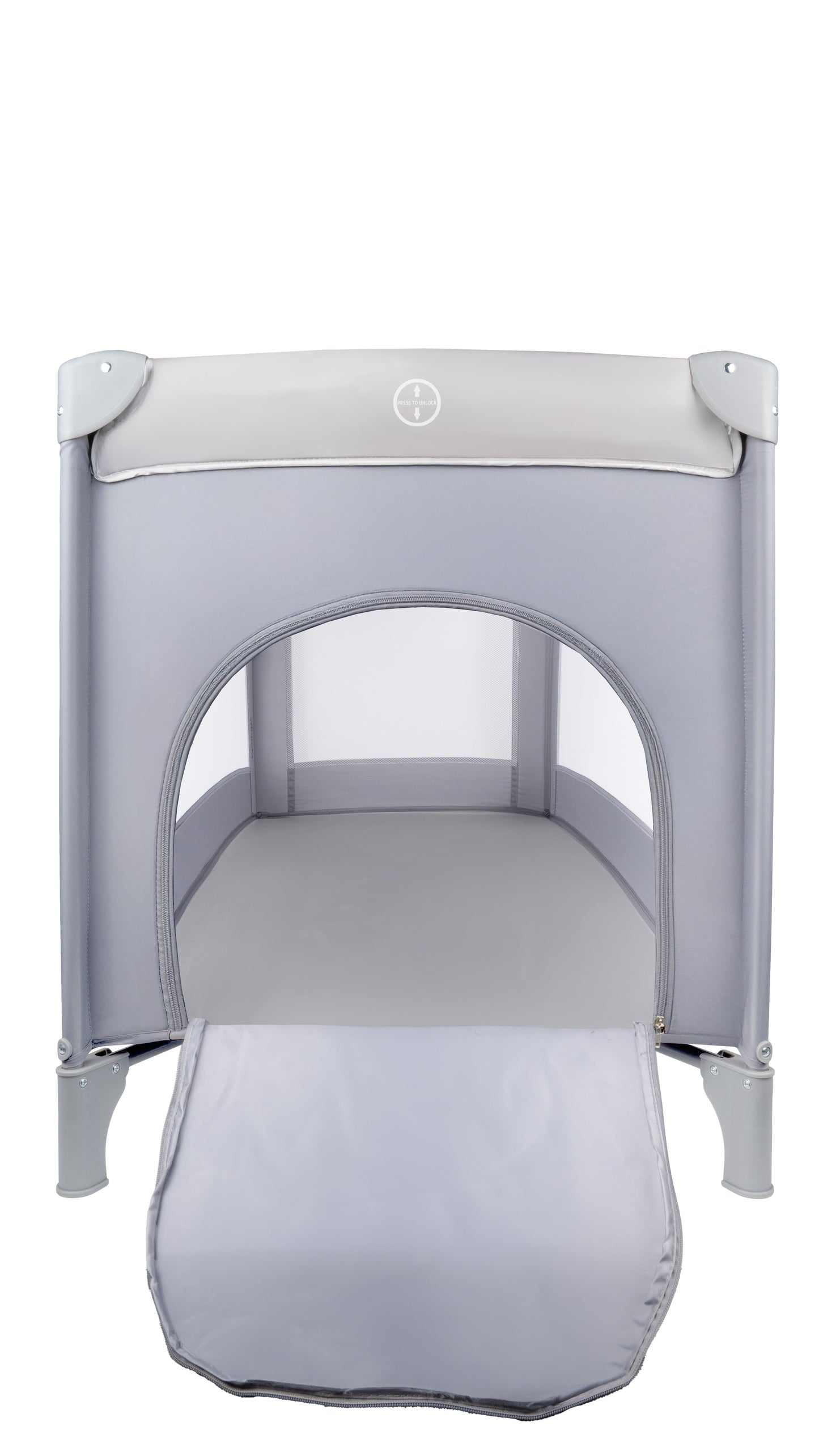 MalPlay-Luno-Reisbedje & Box 2-in-1 – Wieltjes – Inclusief Draagtas