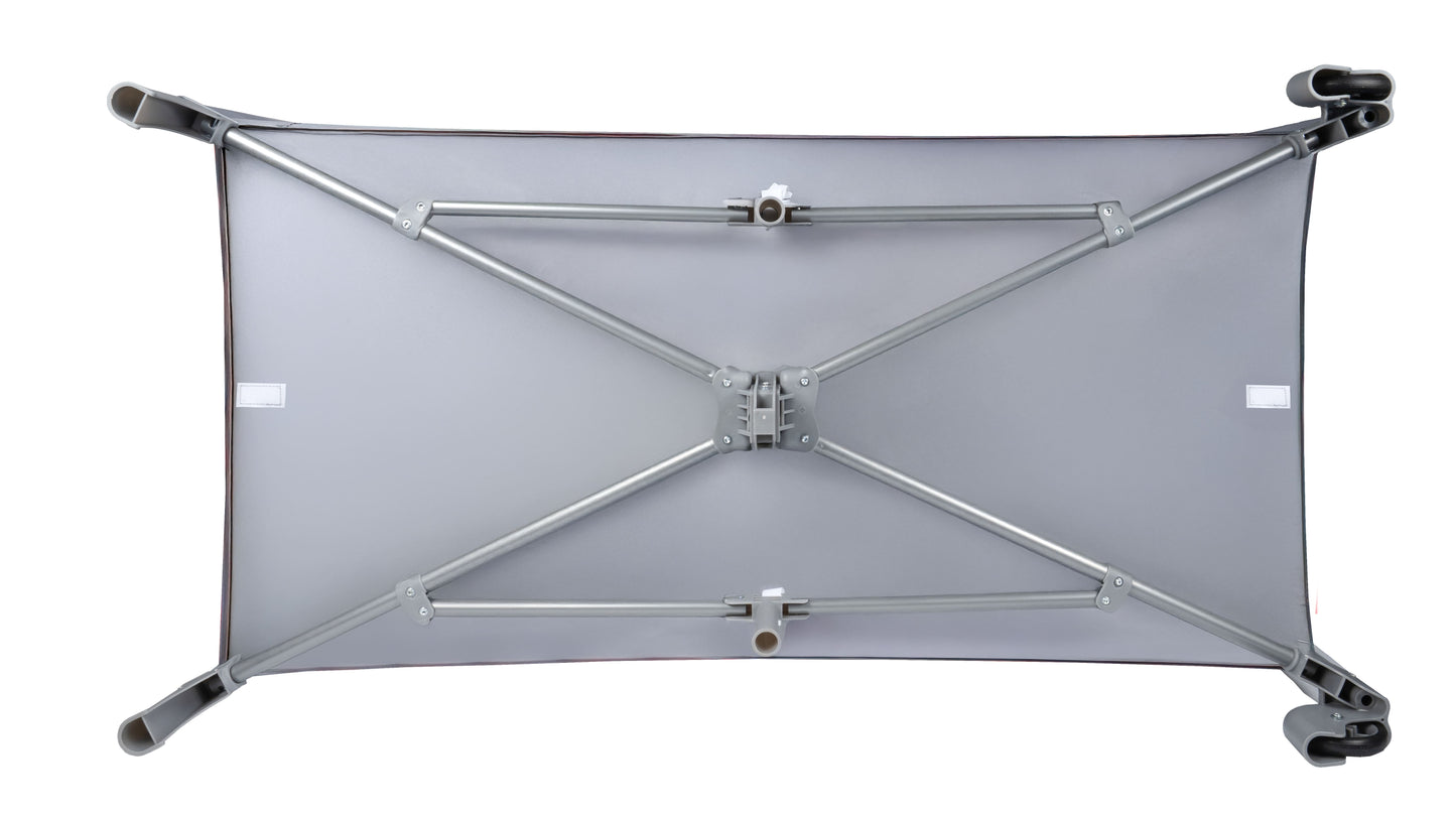 MalPlay-Luno-Reisbedje & Box 2-in-1 – Wieltjes – Inclusief Draagtas