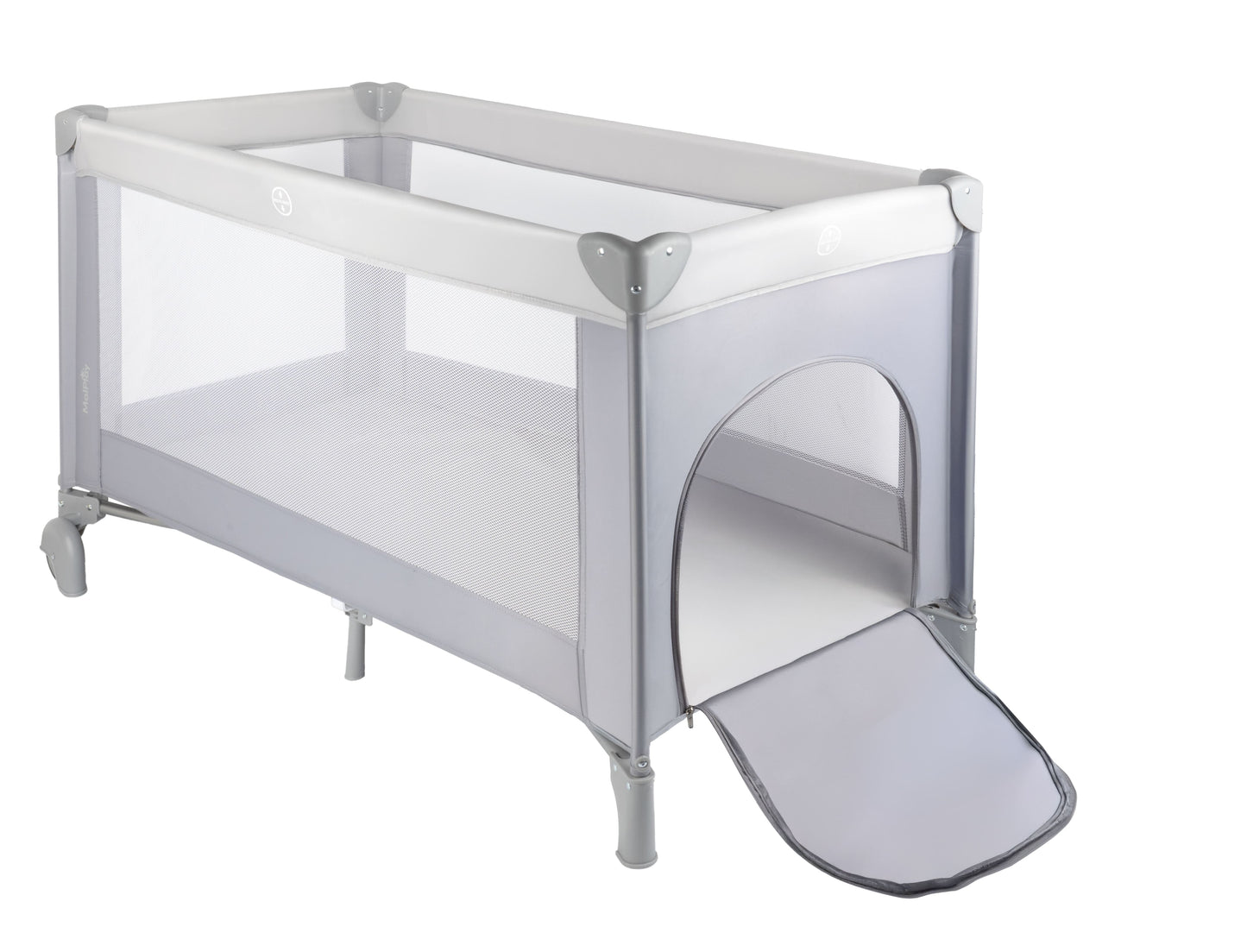 MalPlay-Luno-Reisbedje & Box 2-in-1 – Wieltjes – Inclusief Draagtas