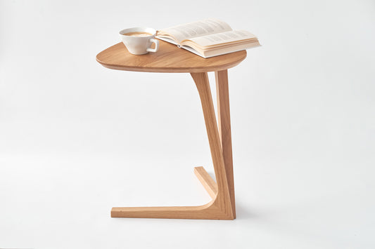 Dřevotvar Triangle-bijzettafel-massief eiken (alleen online verkrijgbaar)
