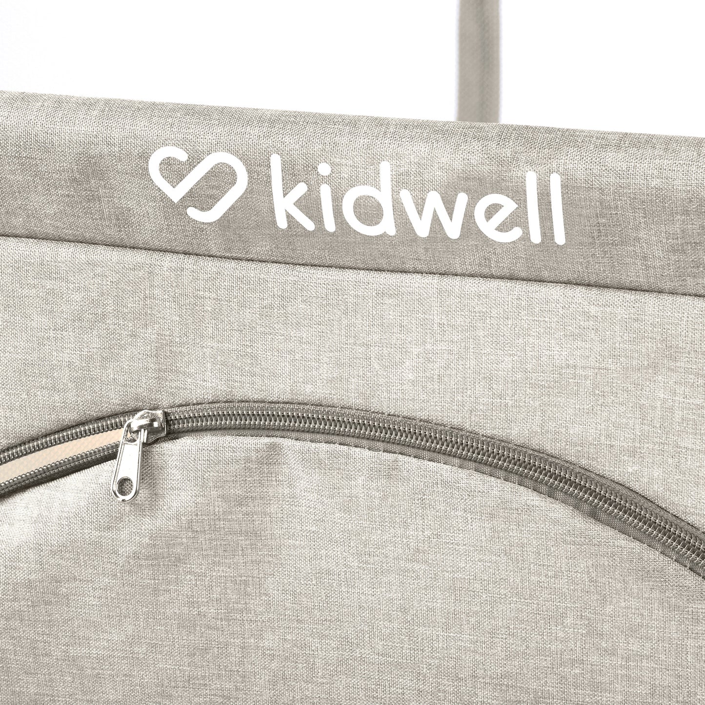 Kidwell-FANKO-babybox-kinderbox-120x180 cm-voor binnen en buiten-beige-ademend gaas-EN71-gecertificeerd-6 tot 36 maanden