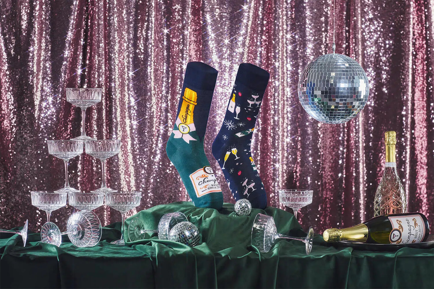 Many Mornings - Sokken - Champagne Shower - 43-46